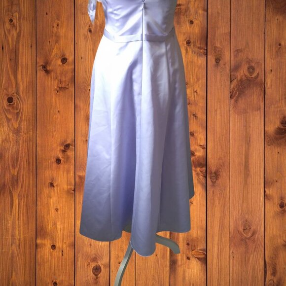 MICHAEL ANGELO SIZE 2 STRAPLESS LIGHT PURPLE PROM WEDDING FORMAL DRESS - Picture 7 of 7